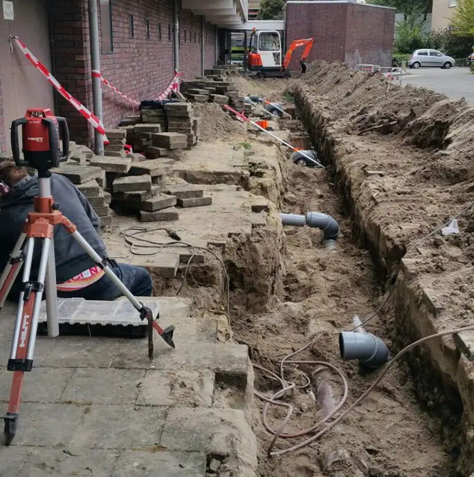 ontluchting riool aanleggen de lange rioolservice