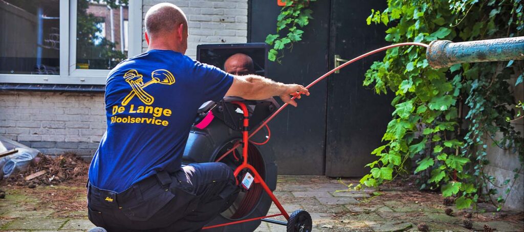 rioolinspectie camera de lange rioolservice